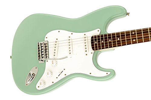 Squier Affinity Series Stratocaster Electric Guitar, Surf Green
